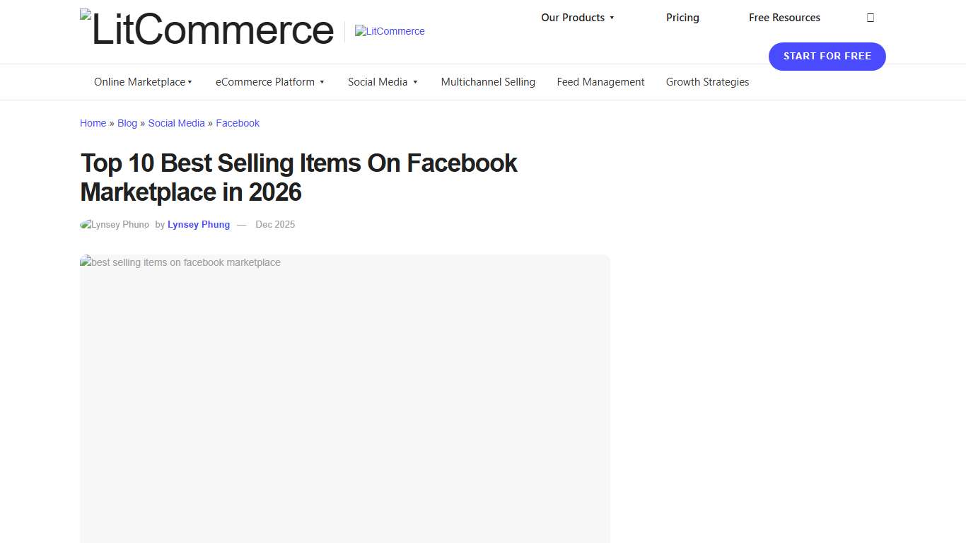 Top 10 Best Selling Items On Facebook Marketplace in 2026