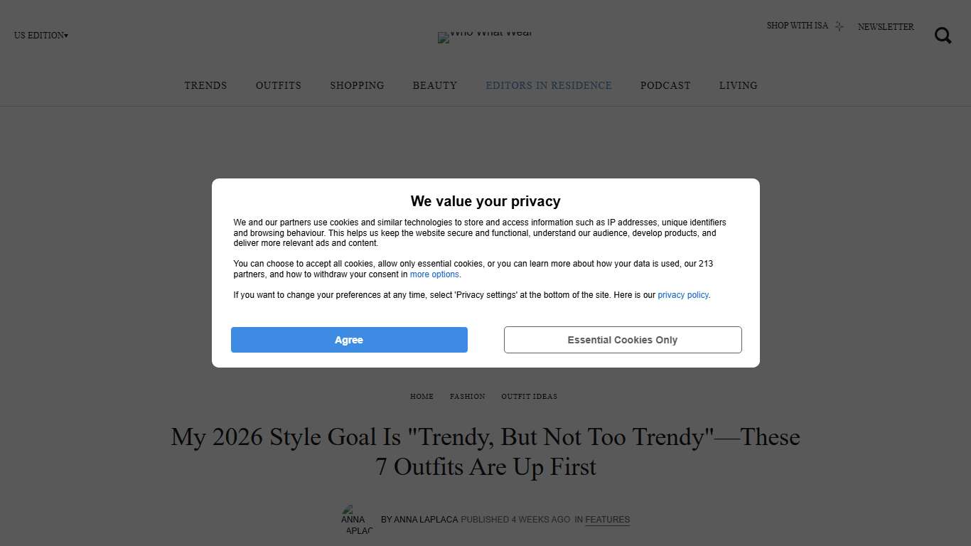 7 Outfit Ideas I'm Trying First in 2026 | Who What Wear